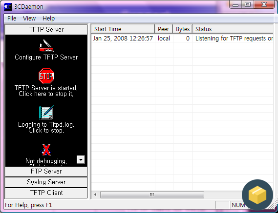 3cdaemon tftp server download windows 8
